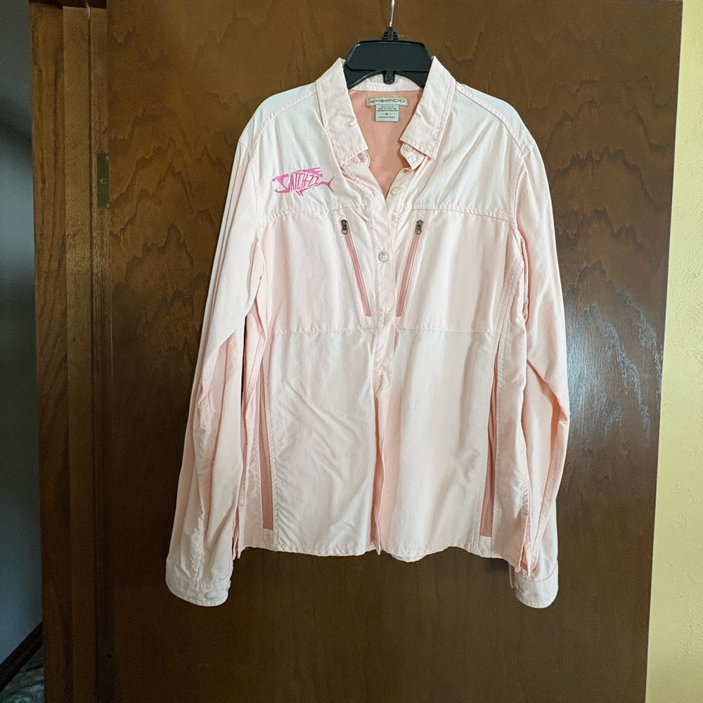 Exofficio Women's Soft Pink Nylon Top